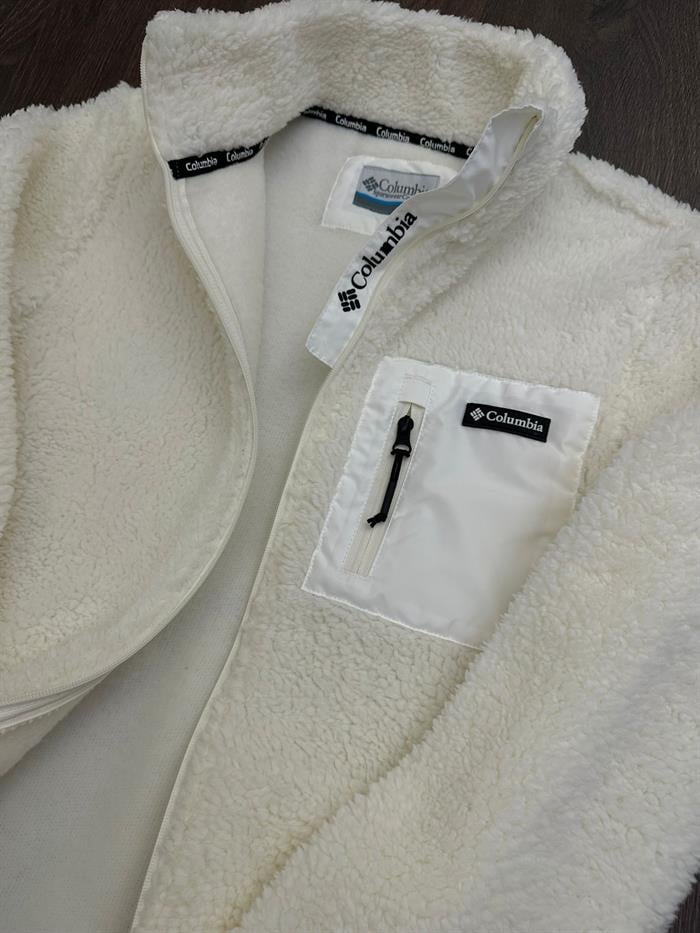 Kabartma Logolu Polar Ceket