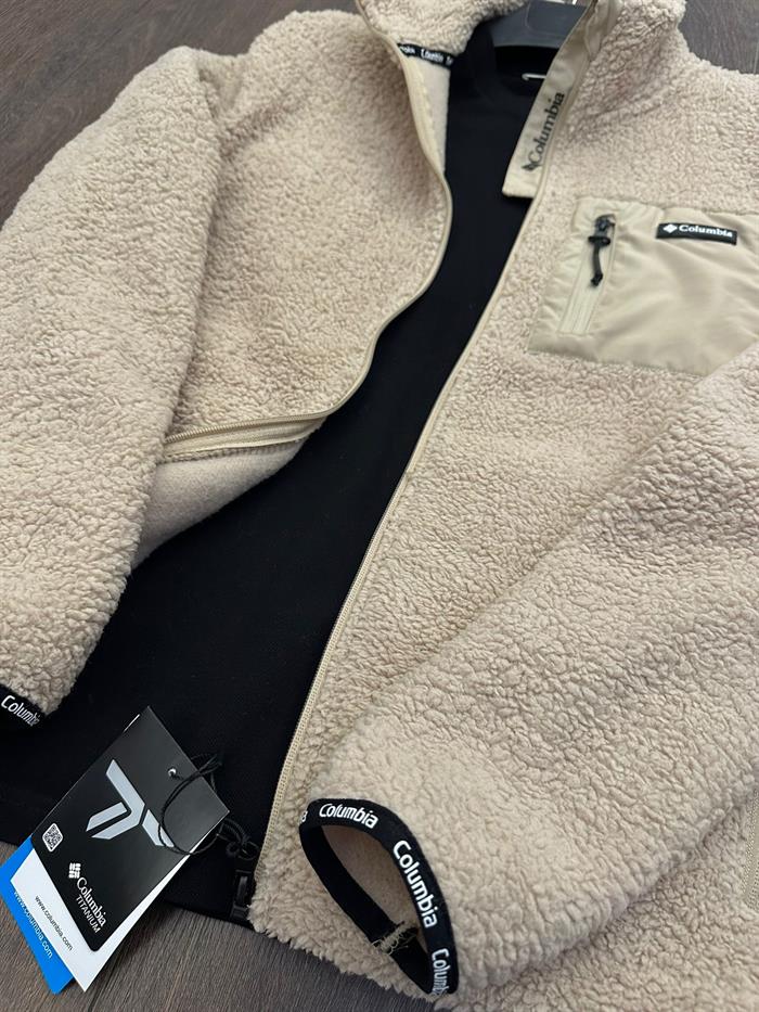 Kabartma Logolu Polar Ceket