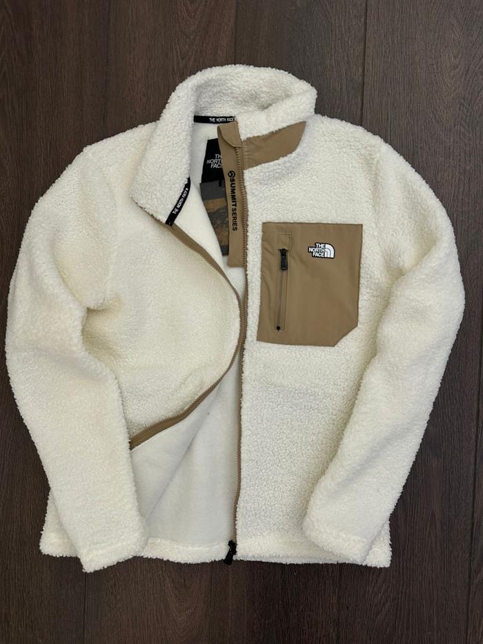 Logo Baskılı Cepli Peluş Ceket