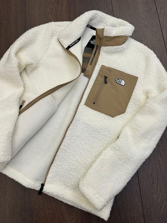 Logo Baskılı Cepli Peluş Ceket