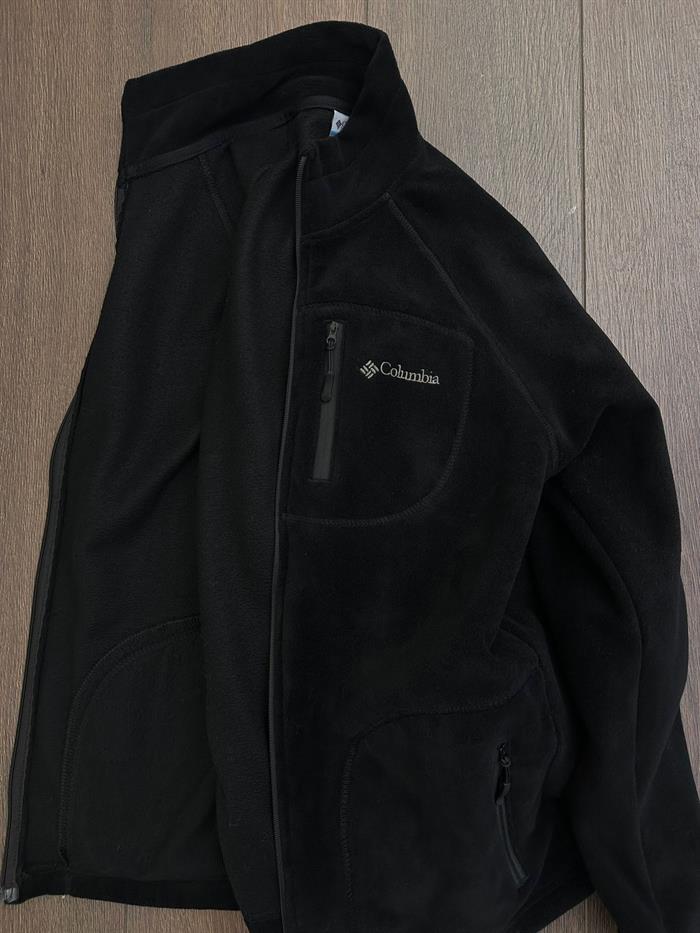 Nakış Logolu Cepli Peluş Ceket