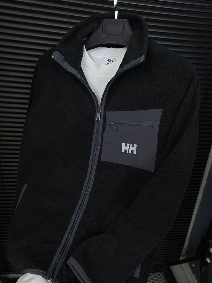 Nakış Logolu Cepli Polar