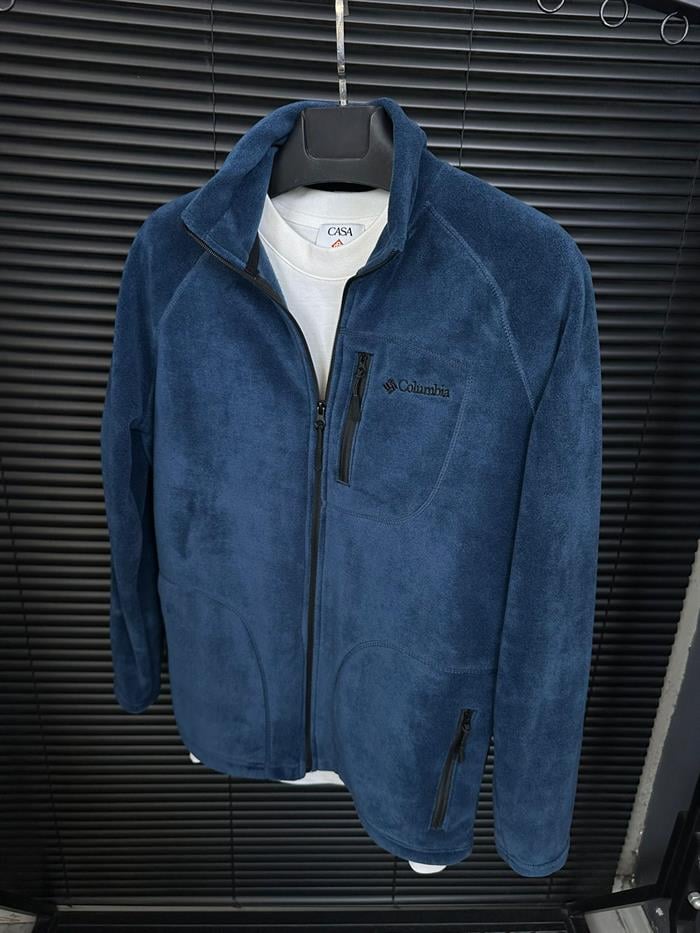 Nakış Logolu Cepli Peluş Ceket