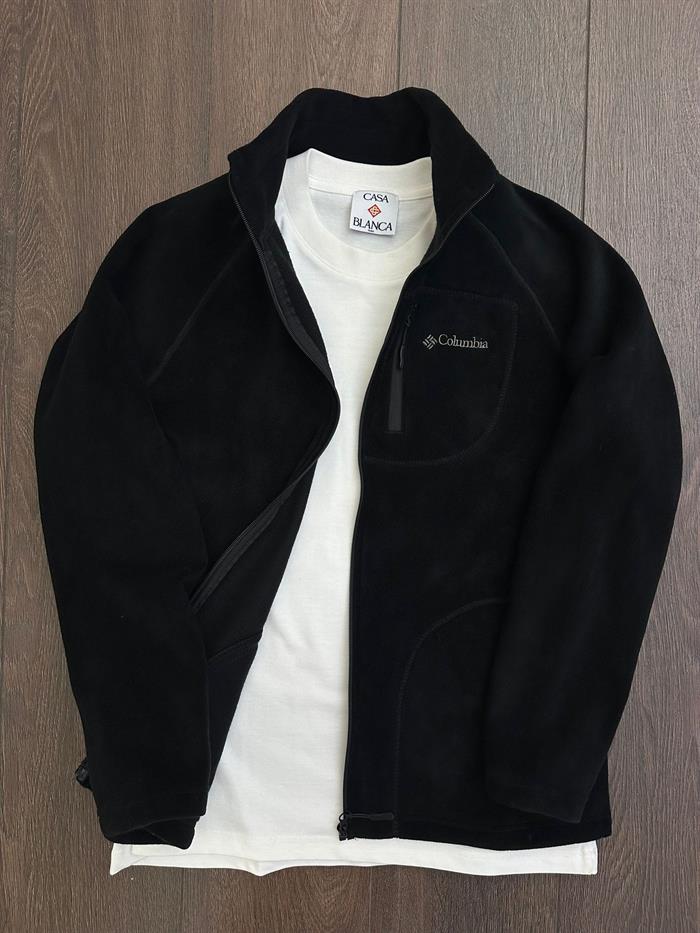 Nakış Logolu Cepli Peluş Ceket