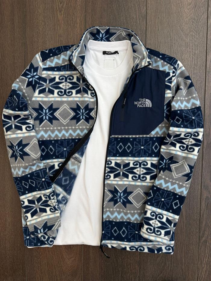 Nakış Logolu Winter Desenli Polar