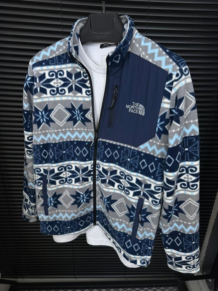 Nakış Logolu Winter Desenli Polar