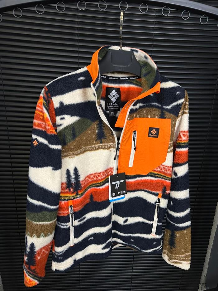 Silikon Logolu Cepli Peluş Ceket