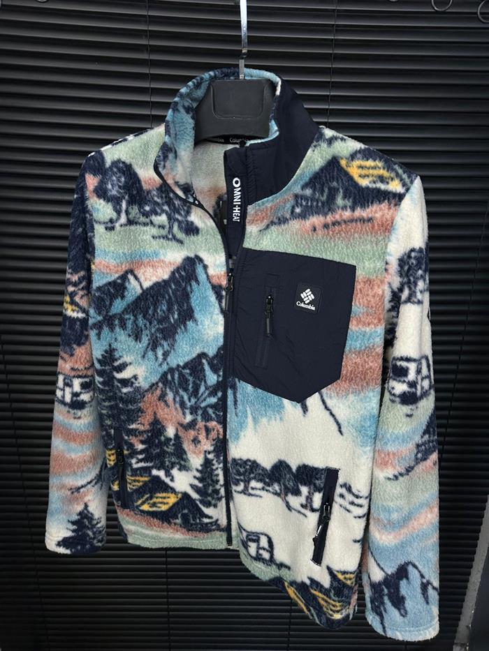 Silikon Logolu Cepli Peluş Ceket