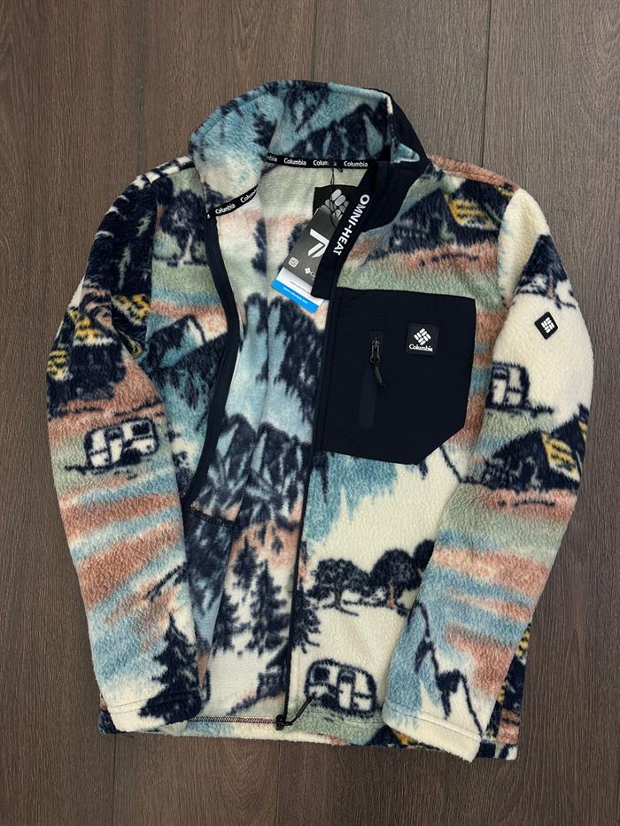 Silikon Logolu Cepli Peluş Ceket