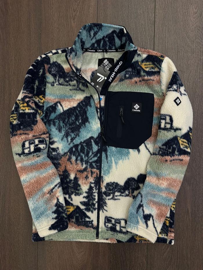 Silikon Logolu Cepli Peluş Ceket