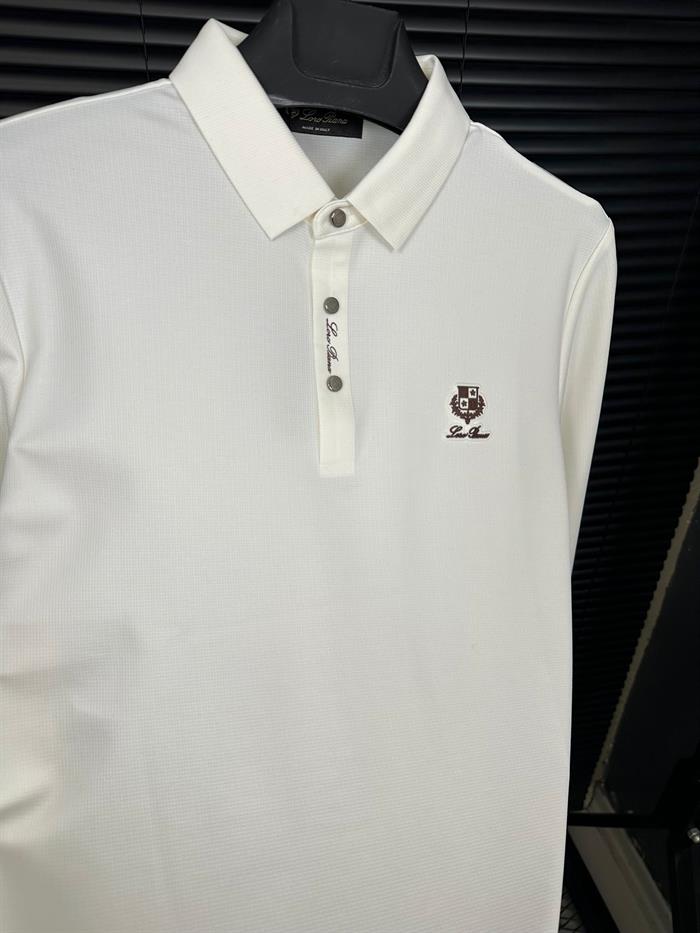 Marka Logolu Yakalı Swaetshirt