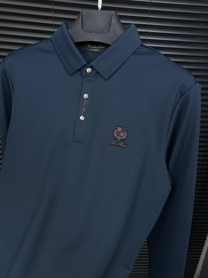 Marka Logolu Yakalı Swaetshirt