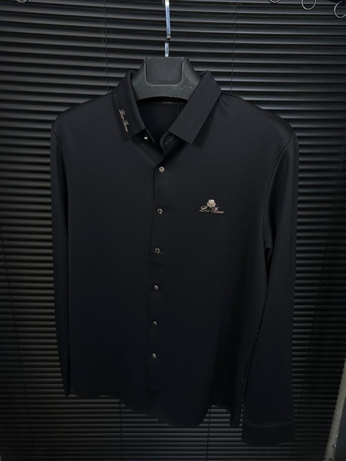 Polyamid Kumaş Kabartma Logolu Gömlek