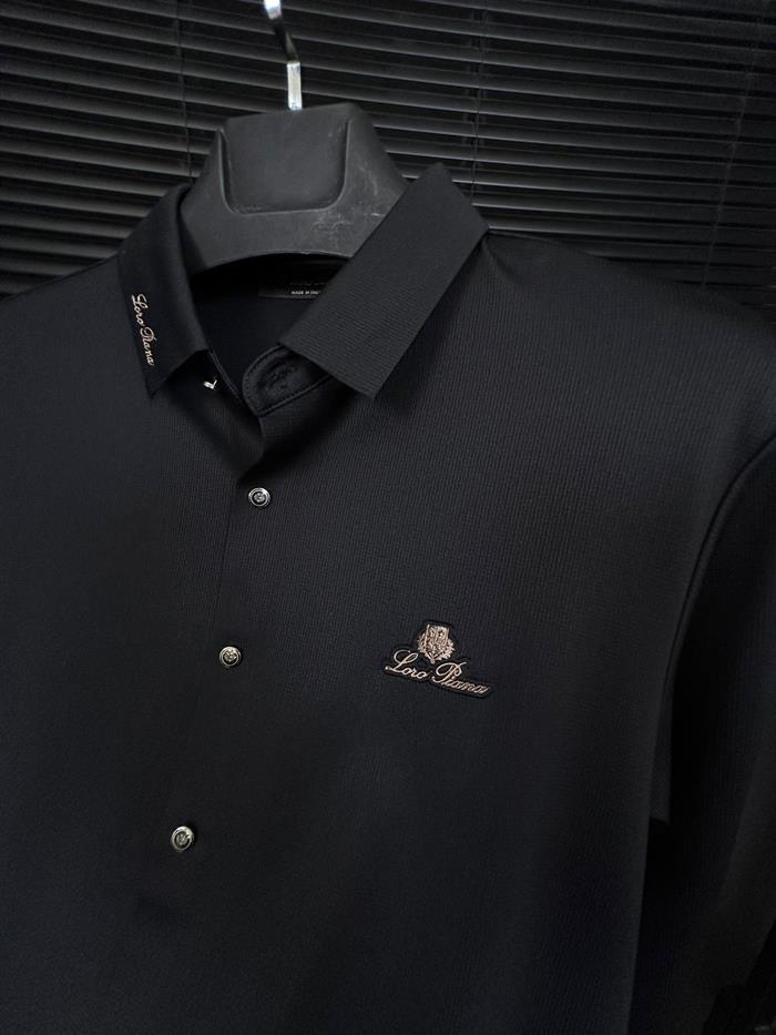 Polyamid Kumaş Kabartma Logolu Gömlek