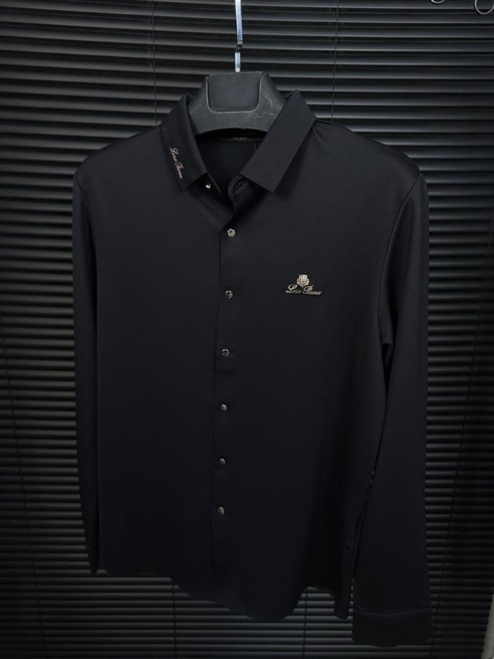 Polyamid Kumaş Kabartma Logolu Gömlek