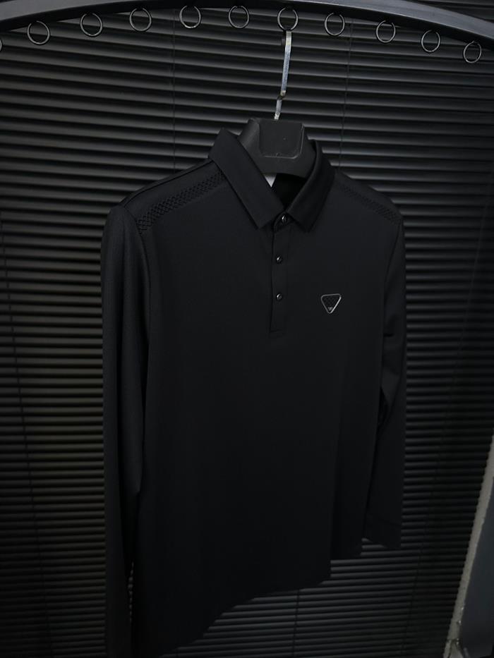 Polyamid Kumaş Polo Yaka Sweatshirt