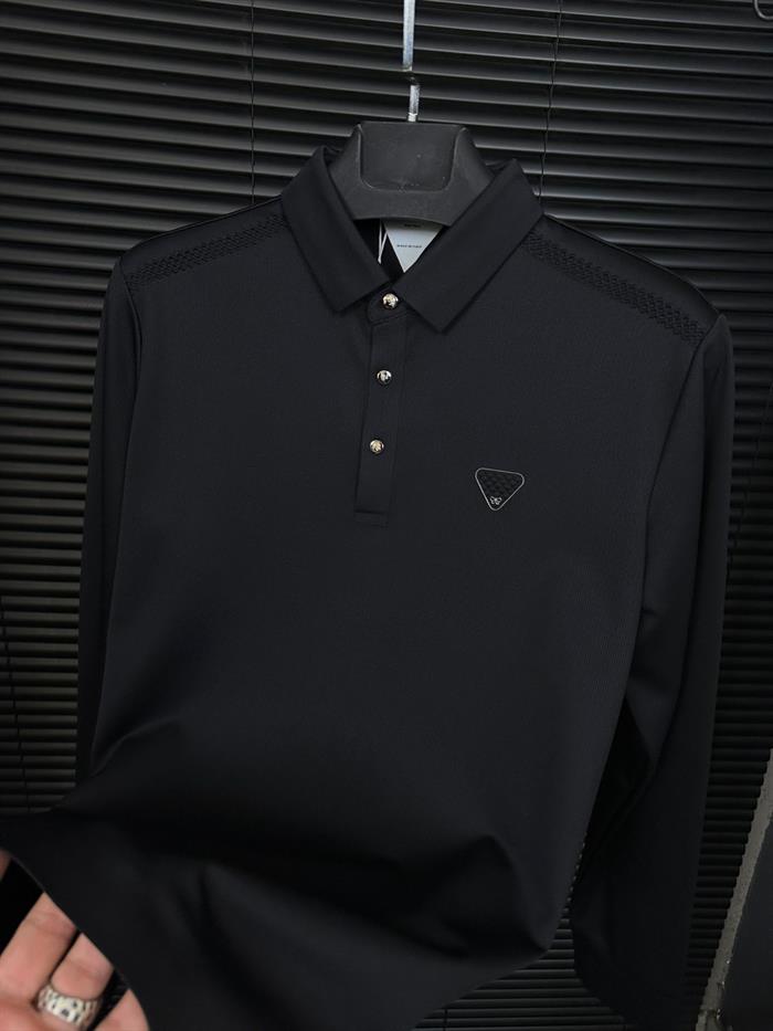 Polyamid Kumaş Polo Yaka Sweatshirt