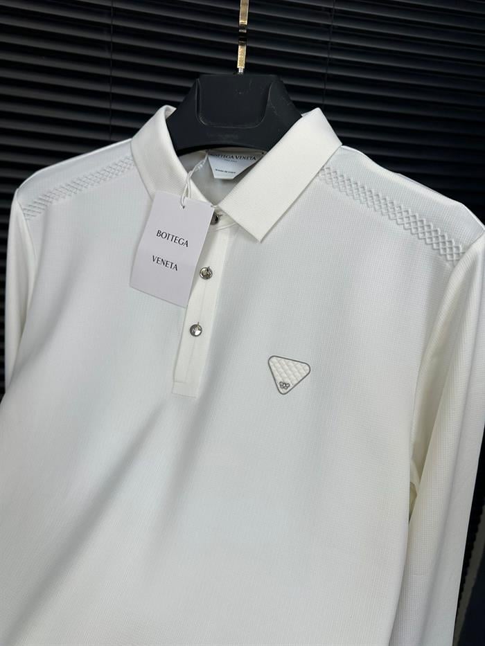 Polyamid Kumaş Polo Yaka Sweatshirt