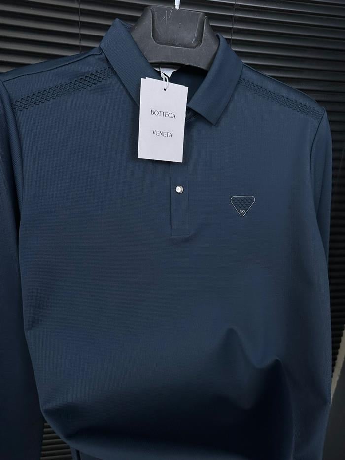 Polyamid Kumaş Polo Yaka Sweatshirt