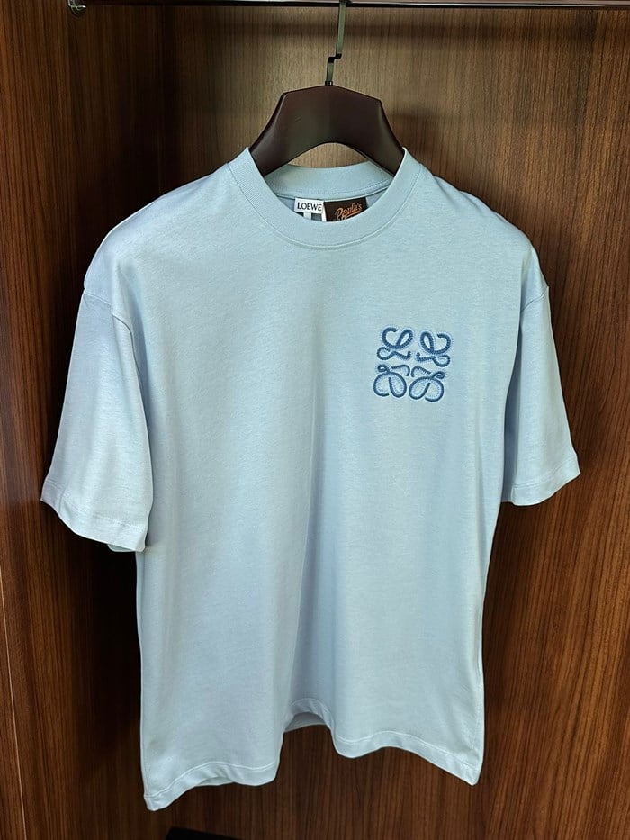 Embelished Logo Embroidery Regular T-Shirt