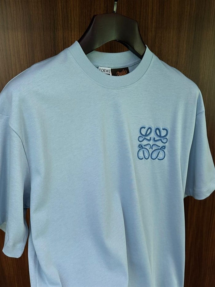 Embelished Logo Embroidery Regular T-Shirt