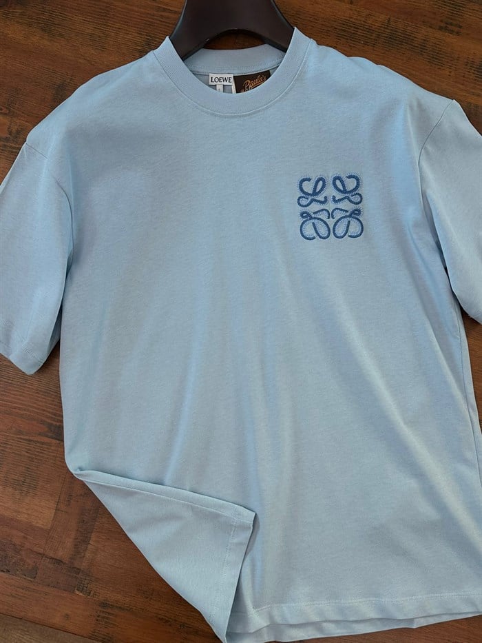Embelished Logo Embroidery Regular T-Shirt