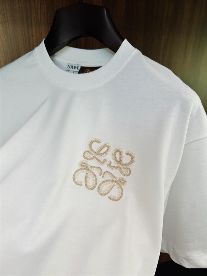 Embelished Logo Embroidery Regular T-Shirt