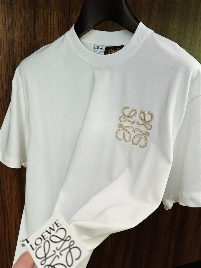Embelished Logo Embroidery Regular T-Shirt