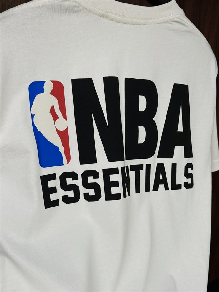 NBA Logo Print Regular Fit T-Shirt