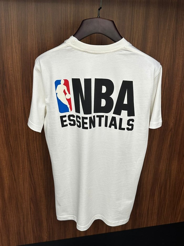 NBA Logo Print Regular Fit T-Shirt