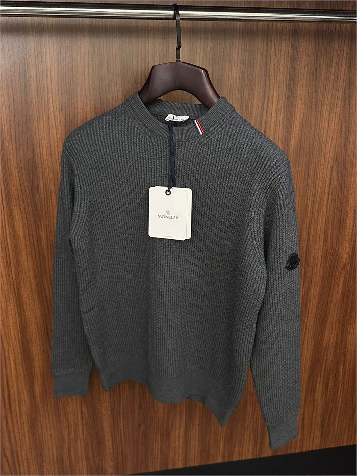 Sıfır Yaka Pirinç Örme Kazak