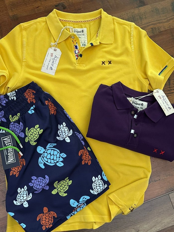 Caretta Desenli Deniz Şortu