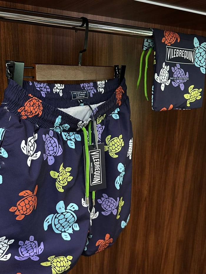 Caretta Desenli Deniz Şortu