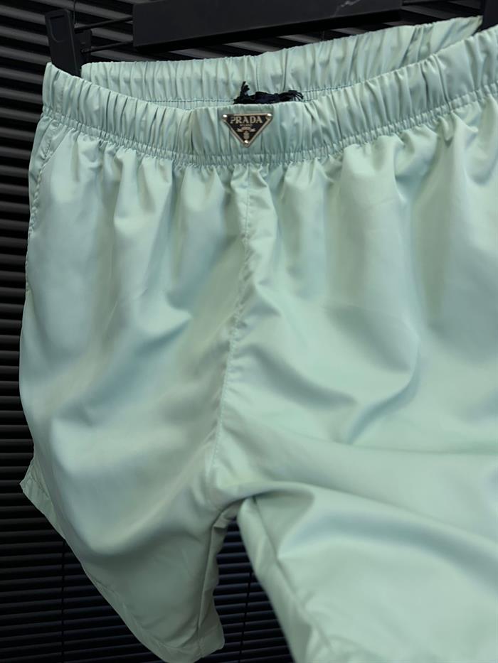 Önde Metal Logo Detaylı Şort Mayo