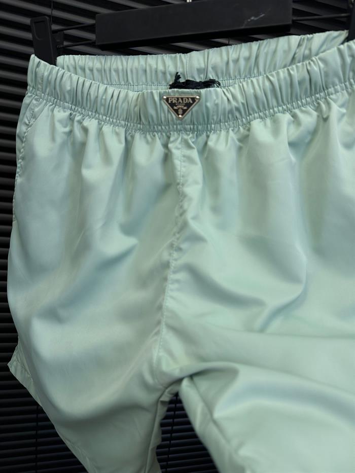 Önde Metal Logo Detaylı Şort Mayo