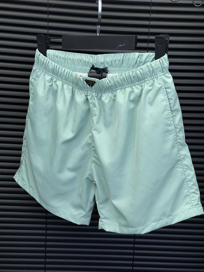 Önde Metal Logo Detaylı Şort Mayo