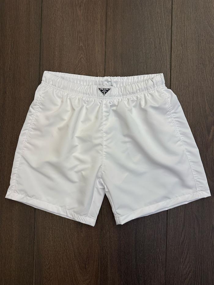 Önde Metal Logo Detaylı Şort Mayo