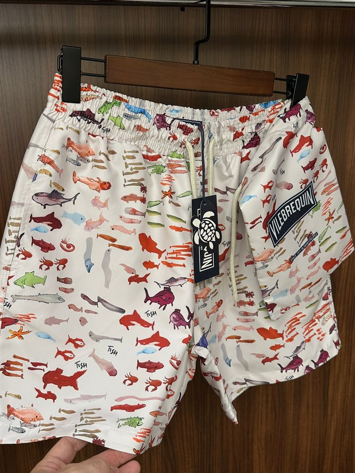 Summer Desenli Şort Mayo