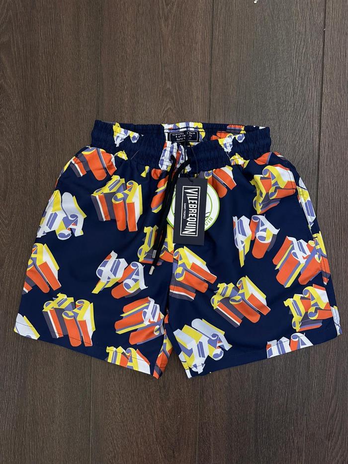 Summer Desenli Şort Mayo