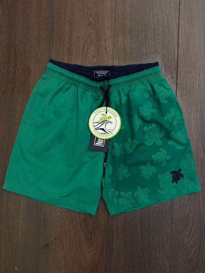 Water Reactive Ronde des Tortues Şort Mayo