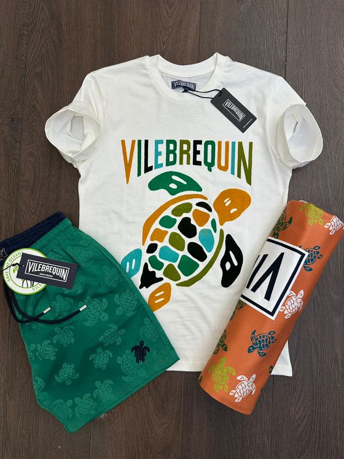 Water Reactive Ronde des Tortues Şort Mayo