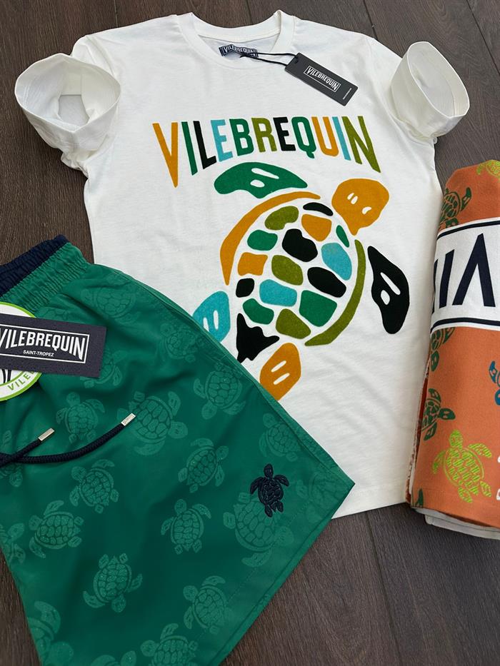 Water Reactive Ronde des Tortues Şort Mayo