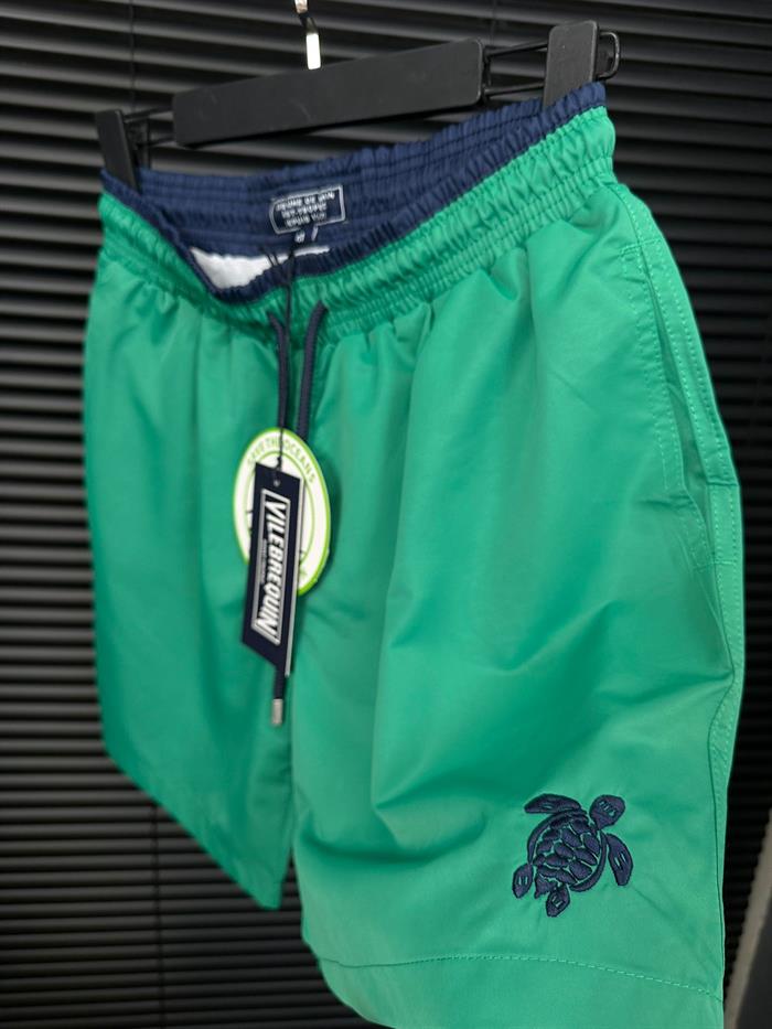 Water Reactive Ronde des Tortues Şort Mayo