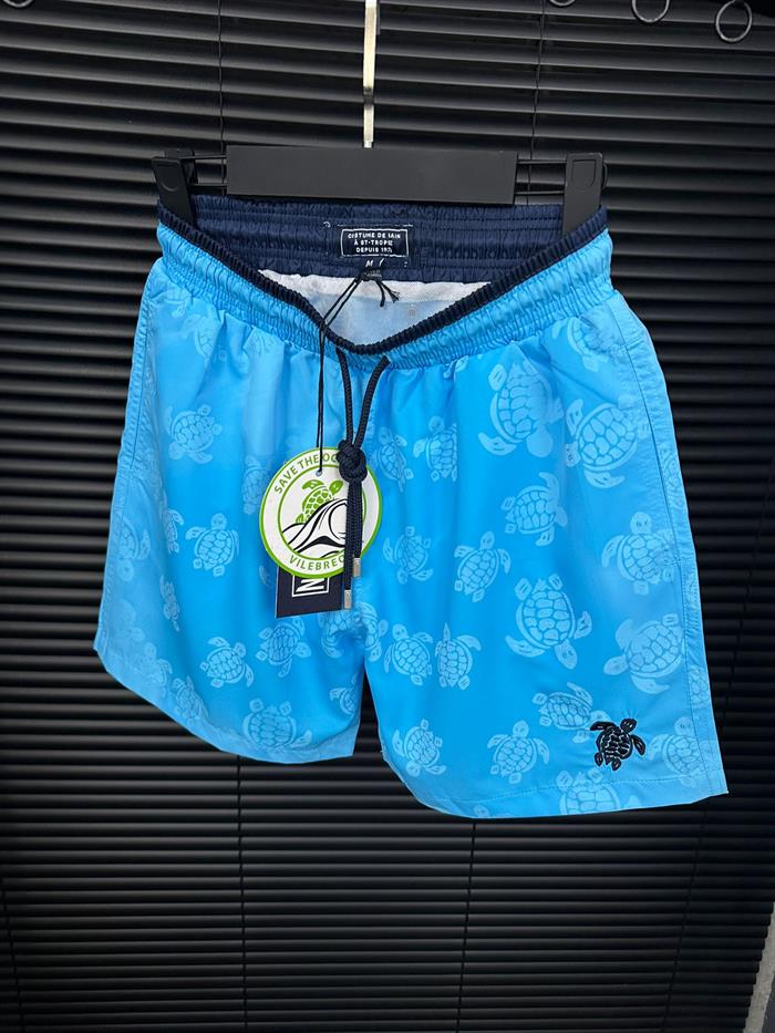 Water Reactive Ronde des Tortues Şort Mayo