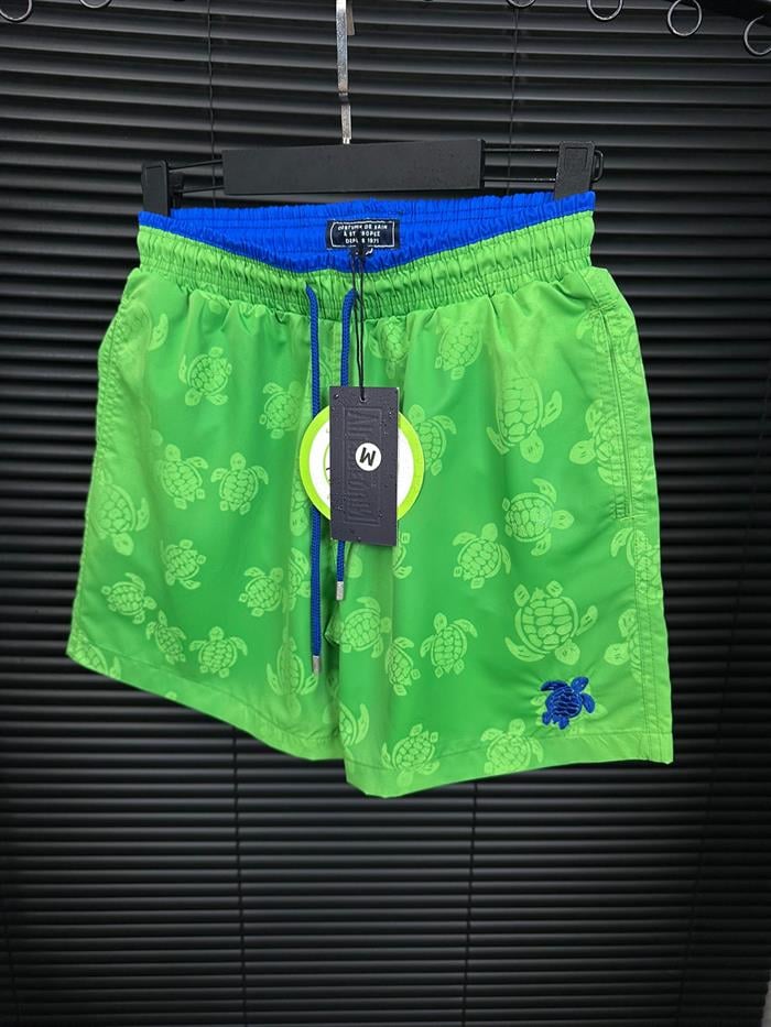 Water Reactive Ronde des Tortues Şort Mayo