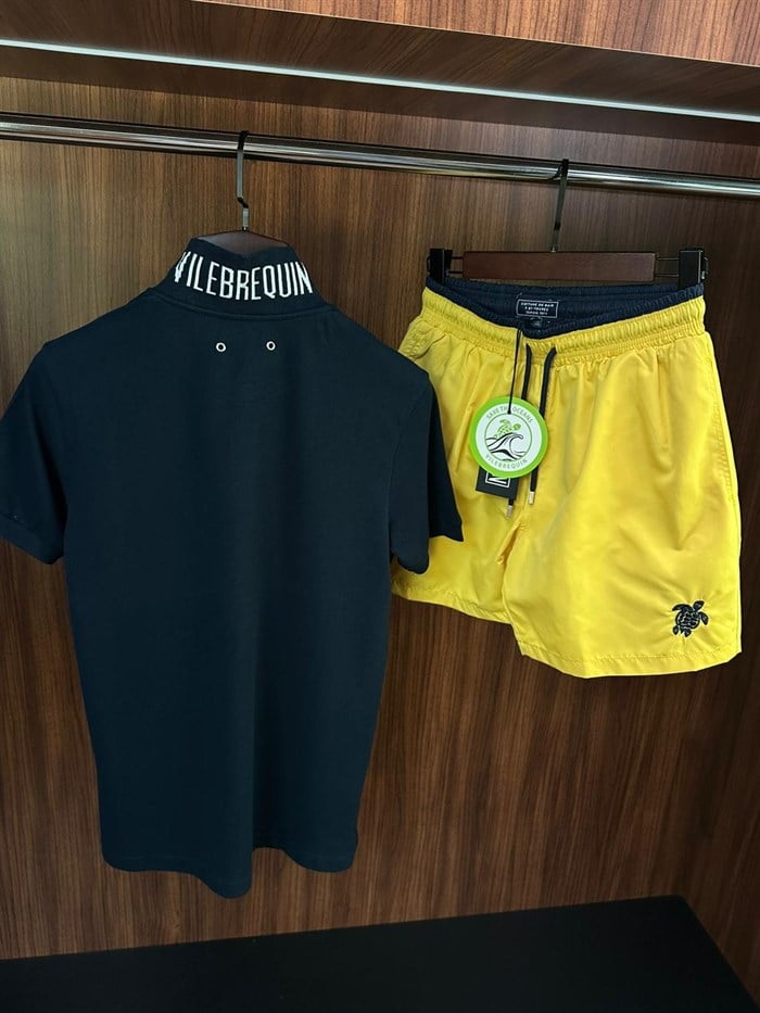 Water Reactive Ronde des Tortues Şort Mayo