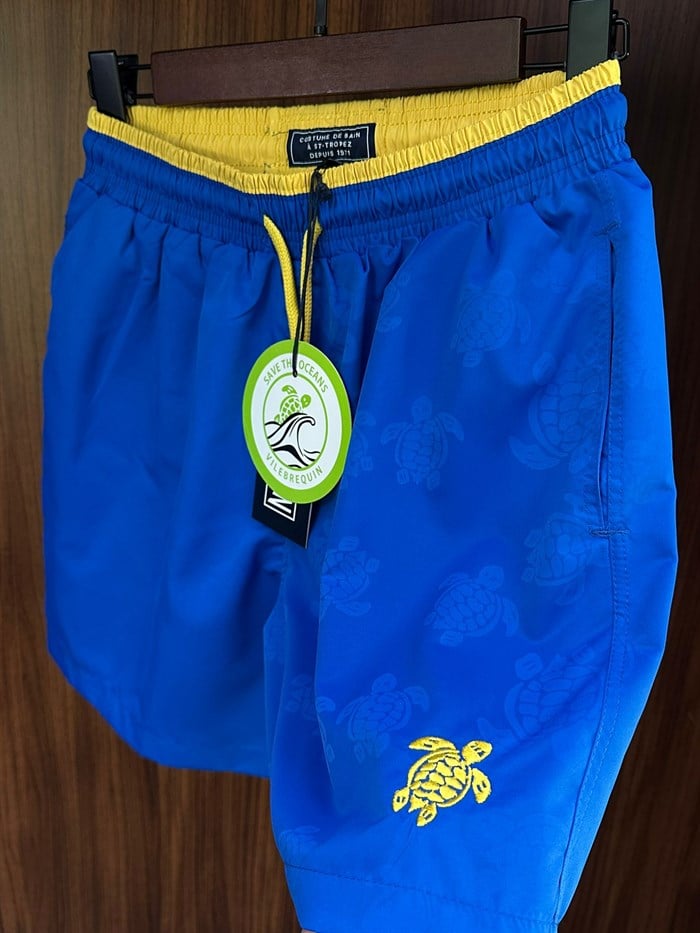 Water Reactive Ronde des Tortues Şort Mayo