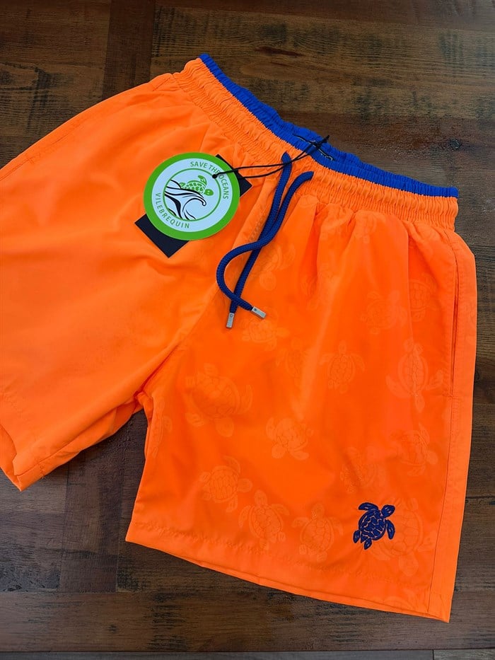 Water Reactive Ronde des Tortues Şort Mayo