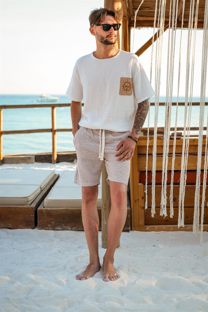 Arte Keten&Pamuk Şort