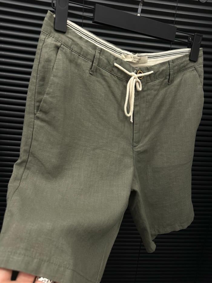 Linen Kumaş %100 Keten Şort